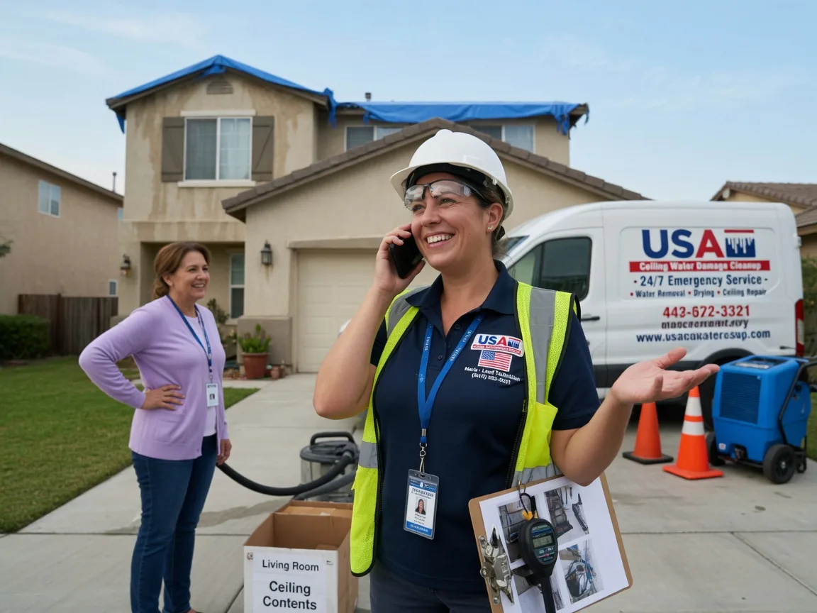 Ceiling Water Damage Restoration Hayes, SD FAQs